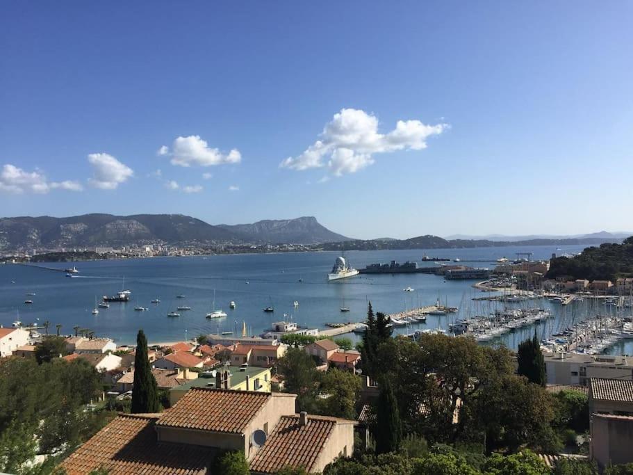 Apartament Les Hibiscus Saint-Mandrier-sur-Mer Zewnętrze zdjęcie